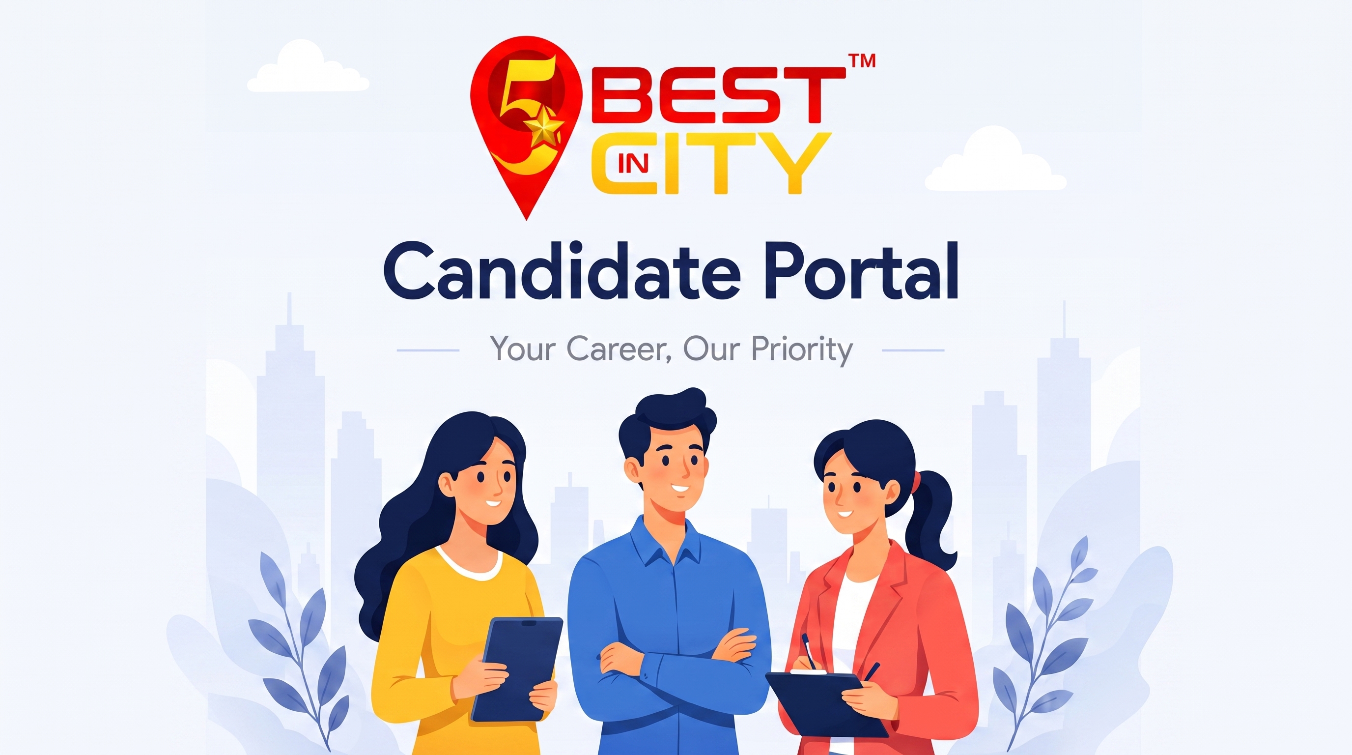 5 Best in City Candidate Portal